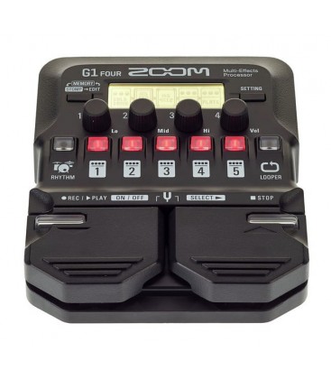 PEDALERA MULTIEFECTOS ZOOM G1 FOUR