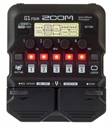 PEDALERA MULTIEFECTOS ZOOM G1 FOUR