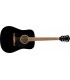 GUITARRA ACUSTICA CON FUNDA FENDER FA-125 BLACK