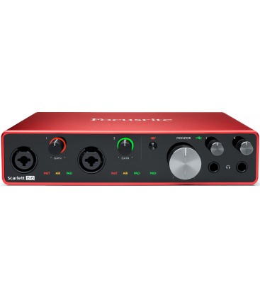 INTERFAZ DE AUDIO FOCUSRITE SCARLETT 8I6 3RD GEN