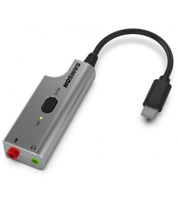 MICROFONO CRANEALCON ADAPTADOR USB SAMSON DEU1