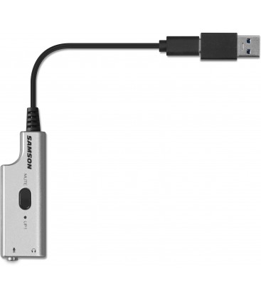 MICROFONO LAVALIER CON ADAPTADOR USB SAMSON LMU1