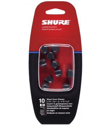 PACK DE ALMOHADILLAS DE ESPUMA SHURE EABKF1-10M