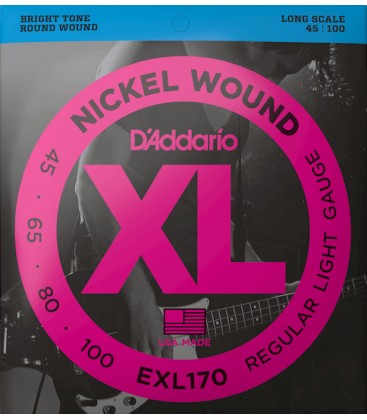 SET DE CUERDAS PARA BAJO DADDARIO EXL170