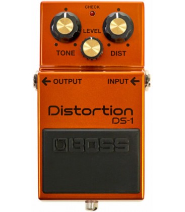 PEDAL DE EFECTO DE DISTORSION BOSS DS-1 B50A 50 ANIVERSARIO