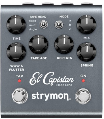 PEDAL DE EFECTO DE DELAY DE CINTA STRYMON EL CAPISTAN V2