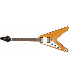 GUITARRA ELECTRICA ZURDA EPIPHONE 1958 FLYING V KORINA ANA LEFT-HANDED