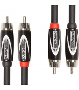 CABLE 2RCA-2RCA DE 3 METROS ROLAND RCC-10-2R2R