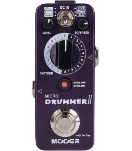 PEDAL DE RITMOS DE BATERIA MOOER MICRO DRUMMER II