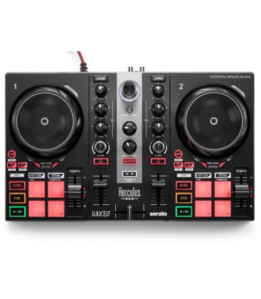 CONTROLADOR HERCULES DJ DJCONTROL INPULSE 200 MK2