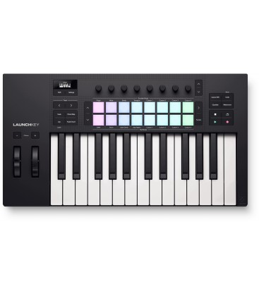 TECLADO CONTROLADOR NOVATION LAUNCHKEY 25 MK4