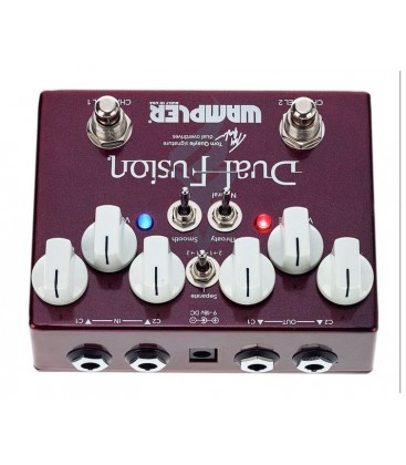 PEDAL DE OVERDRIVE WAMPLER TOM QUAYLE DUAL FUSION